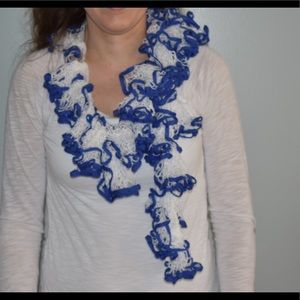Handmade Ruffled Scarf